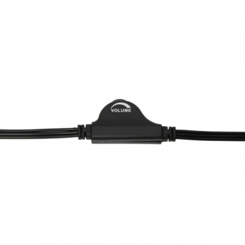 Casti stereo cu microfon, Esperanza Scherzo, cablu 2.5 m, control volum, negre [2]