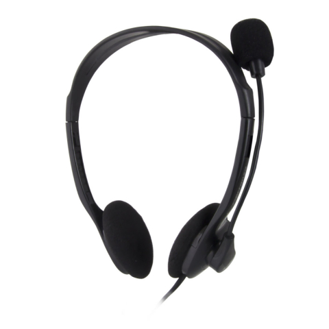 Casti stereo cu microfon, Esperanza Scherzo, cablu 2.5 m, control volum, negre [6]