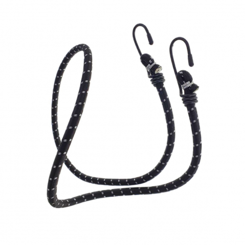 Chinga elastica FS-11635, 7mm X 100cm,coarda flexibila pentru ancorare si fixare, uz general, neagra [4]