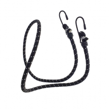 Articole ambalare - Chinga elastica FS-11635, 7mm X 100cm,coarda flexibila pentru ancorare si fixare, uz general, neagra
