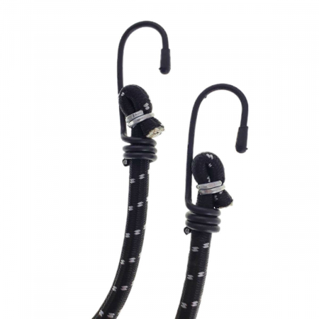 Chinga elastica FS-11635, 7mm X 100cm,coarda flexibila pentru ancorare si fixare, uz general, neagra [2]