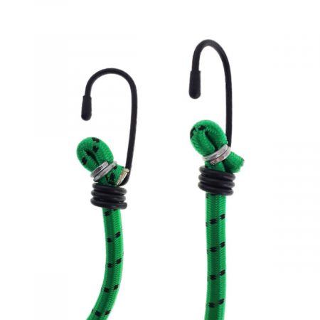 Chinga elastica FS-11635, 7mm X 100cm,coarda flexibila pentru ancorare si fixare, uz general, verde [2]