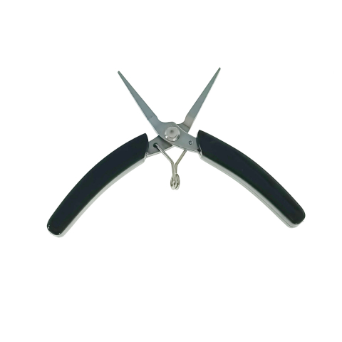 Cleste cu varf lung si ingust, cu arc, Xtreme AX104 00558, 130mm, negru [1]