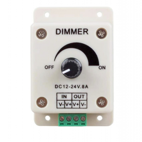 Comutator Led luminos reglabil DC 12-24V 8A , dimmer controller maxim 96W [1]