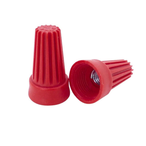 Conector 76B-SP6 de fire,prin rasucire,rosu,set 100 buc [7]