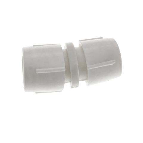 Conector imbinare furtun Led luminos, cu 2 pini, 3 elemente cu filet, din plastic, alb [2]