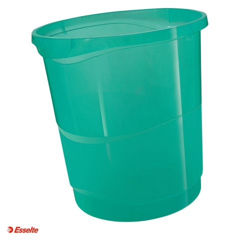 Accesorii birou - Cos hartii Esselte Colour'Breeze, capacitate 14, pentru transport, verde
