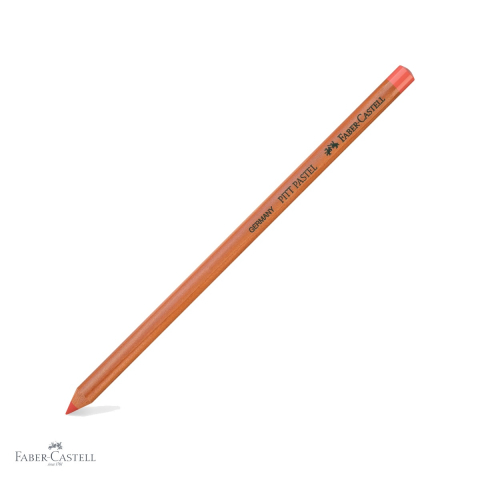 Creioane colorate si carioci - Creion pastel Pitt Faber-Castell, culoarea carnii mediu, pe baza de ulei, pentru detalii fine si contururi