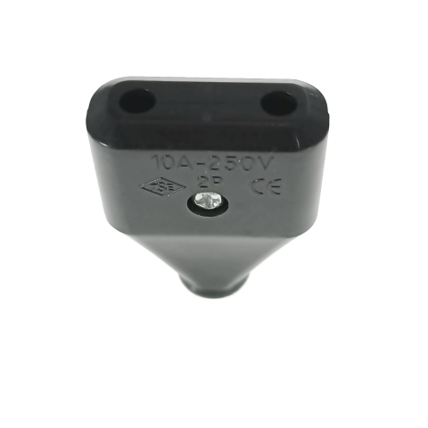 Accesorii prize - Cupla plata pentru priza tip euro, model 40095, EU, 220-240V, 10 A, neagra