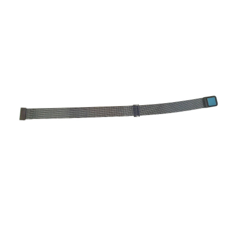 Curea de ceas BK-14 tip bratara, din plasa metal, prindere magnetica, neagra, 14mm [4]