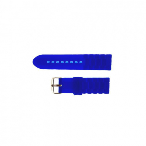 Curea de ceas BL20-01 din silicon albastru , 20mm [5]