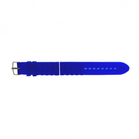 Curea de ceas BL20-01 din silicon albastru , 20mm [3]