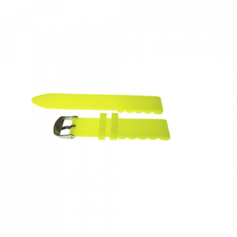 Curea de ceas Y22-01 din silicon galben fluorescent , 22mm [6]