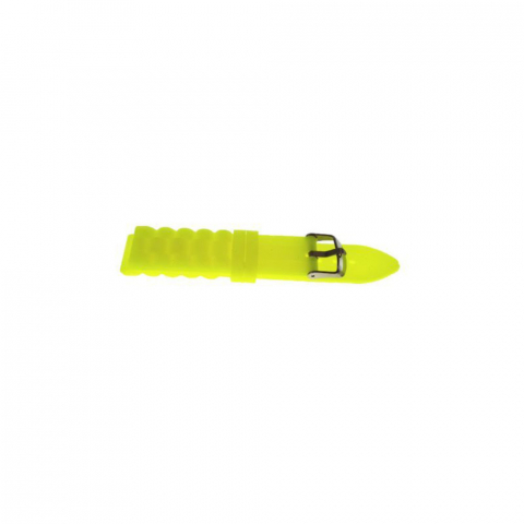 Curea de ceas Y22-01 din silicon galben fluorescent , 22mm [7]