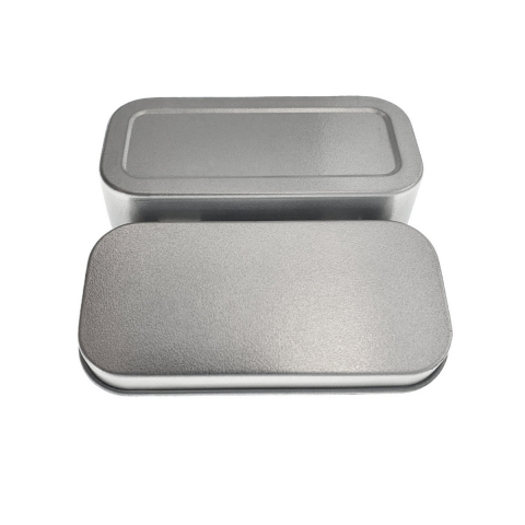 Cutie personalizabila Platinet Pendrive Box 45173, 80x40x20mm, pentru memorie USB, metalica, inchidere tip carte, argintie [14]