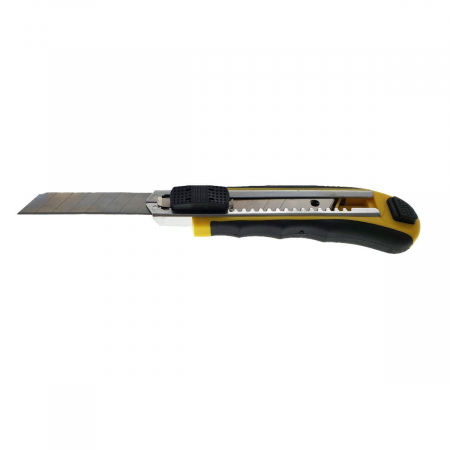 Cutter FS-11472 cu lama 100x18mm,maner cu insertie cauciuc si 7 rezerve [1]