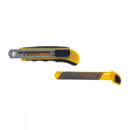 Cutter FS-11472 cu lama 100x18mm,maner cu insertie cauciuc si 7 rezerve [6]