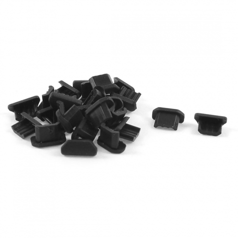 Capace anti praf - Dop anti-praf, siliconic pentru microUSB set 5 buc