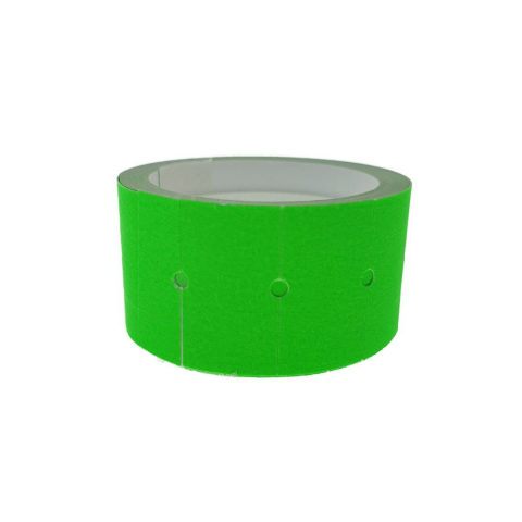 Hartie - Etichete de pret autoadezive 21x12mm, verzi ,la rola