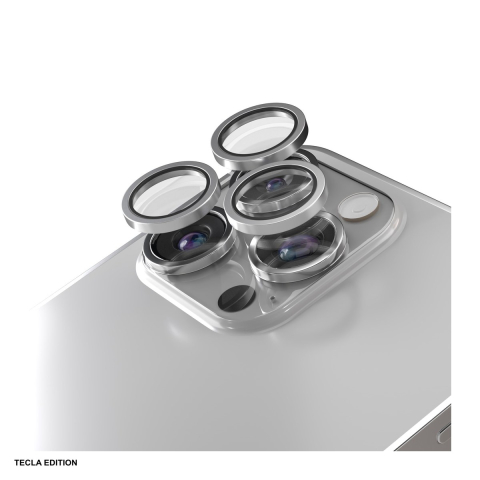 Huse si protectii pentru Apple iPhone 16 Pro Max - Folie protectie camera Etteri, cu rama titan, pentru Apple iPhone 16 Pro Max / iPhone 16 Pro