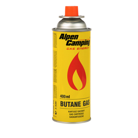 Rasnite - Gaz universal camping, Alpen, 400ml, recipient din metal