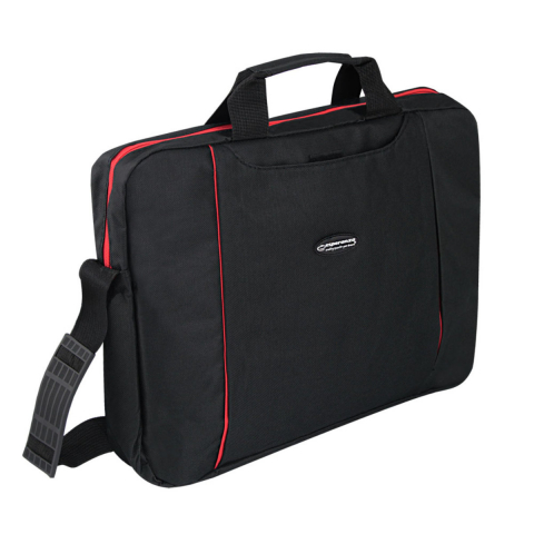 Geanta - Geanta laptop Esperanza Salerno, 15.6", poliester, curea reglabila, neagra