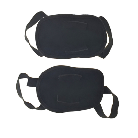 Genunchiere de protectie, marime universala, cu prindere ajustabila, set 2 bucati, negre [3]