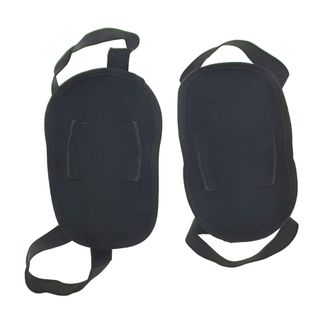Genunchiere de protectie, marime universala, cu prindere ajustabila, set 2 bucati, negre [2]