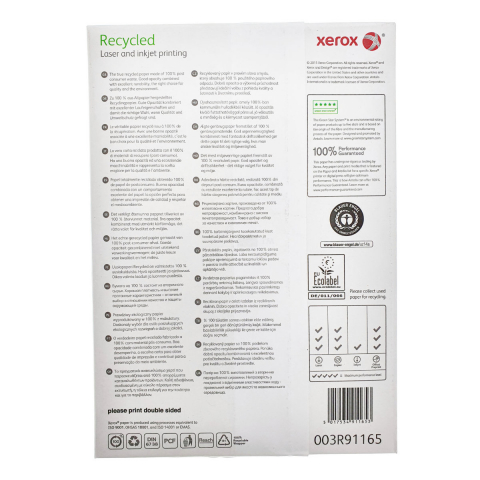 Hartie A4 copiator, reciclata, Xerox 003R91165 Recycled, 80g/mp, 500 coli [6]