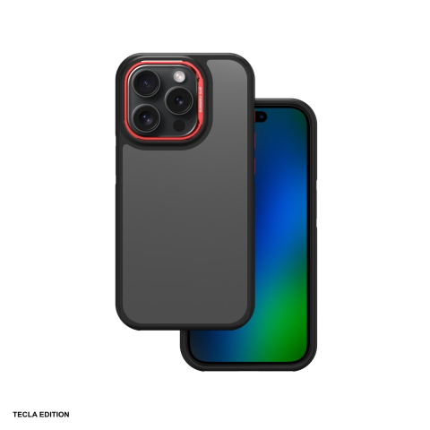Huse si protectii pentru Xiaomi Redmi Note 14 5G - Husa Crystal Black pentru Xiaomi Redmi Note 14 5G, Carcasa, Rosu