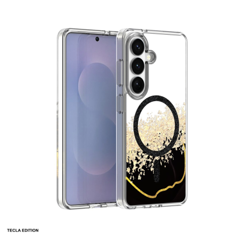 Huse si protectii pentru Samsung Galaxy S25 - Husa Epoxy Mag pentru Samsung Galaxy S24, Galaxy S25, Carcasa magnetica, Negru