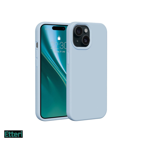 Huse si protectii pentru iPhone 11 - Husa Etteri Silicone pentru Apple iPhone 11, Carcasa, Albastru