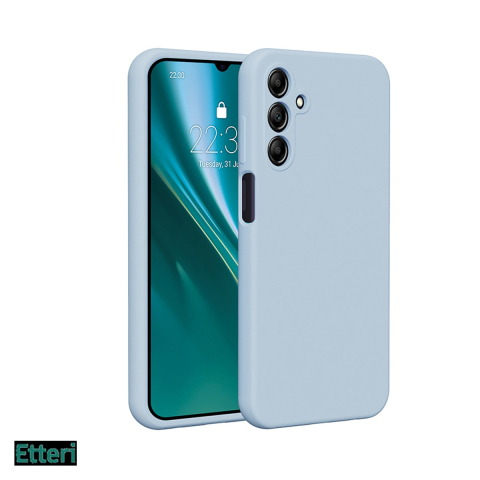 Huse si protectii pentru Samsung Galaxy A15 4G - Husa Etteri Silicone pentru Samsung Galaxy A15 5G, Galaxy A15 4G, Carcasa, Albastru