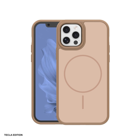 Huse si protectii pentru iPhone 12 Pro - Husa Frame Thin Mag pentru Apple iPhone 12 Pro, iPhone 12, Carcasa magnetica, Maro