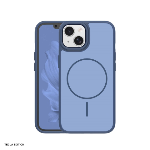 Huse si protectii pentru iPhone 13 - Husa Frame Thin Mag pentru Apple iPhone 13, Carcasa magnetica, Albastru inchis
