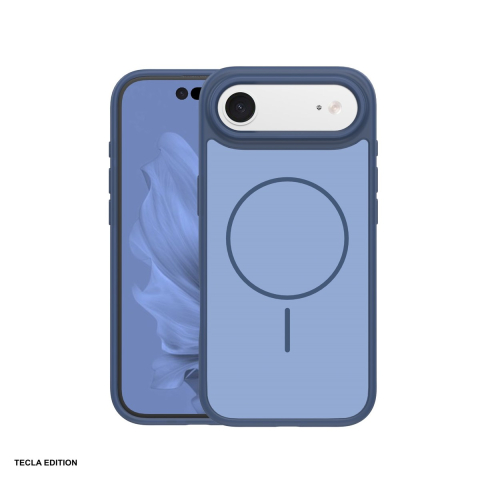 Huse si protectii pentru iPhone 17 Air - Husa Frame Thin Mag pentru Apple iPhone 17 Air, Carcasa magnetica, Albastru inchis