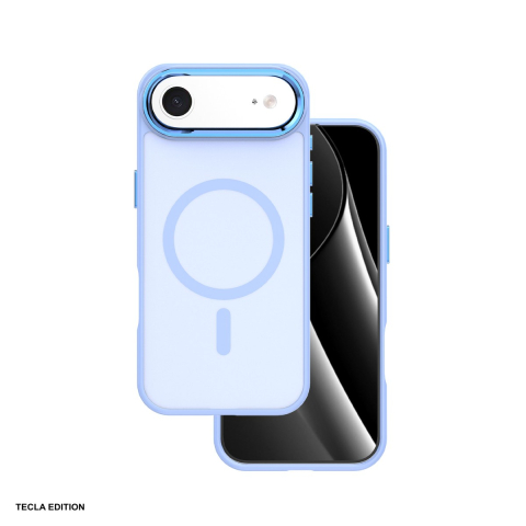 Huse si protectii pentru iPhone 17 Air - Husa Frozen Mag pentru Apple iPhone 17 Air, Carcasa magnetica, Albastru