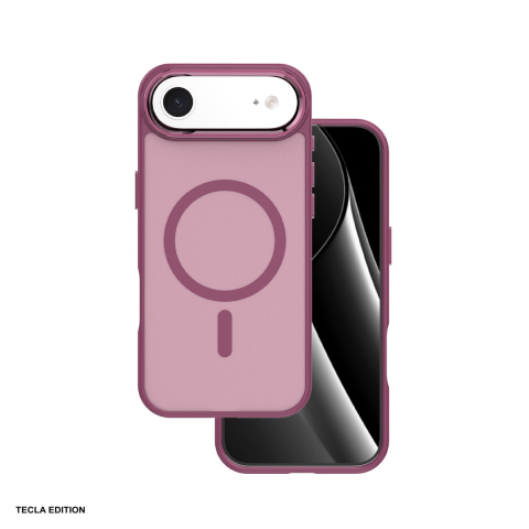 Huse si protectii pentru iPhone 17 Air - Husa Frozen Mag pentru Apple iPhone 17 Air, Carcasa magnetica, Rosu
