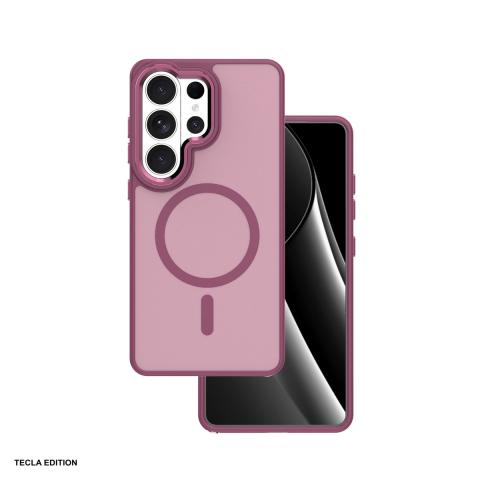 Huse si protectii pentru Samsung Galaxy S26 - Husa Frozen Mag pentru Samsung Galaxy S26, Carcasa magnetica, Rosu