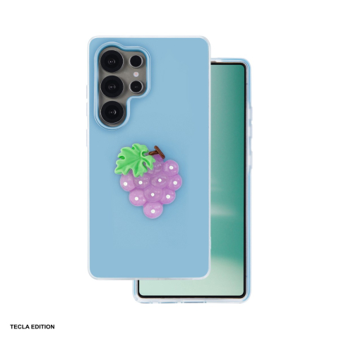 Huse si protectii pentru Samsung Galaxy S25 Ultra - Husa Fruit 2in1 pentru Samsung Galaxy S25 Ultra, Carcasa, Albastru