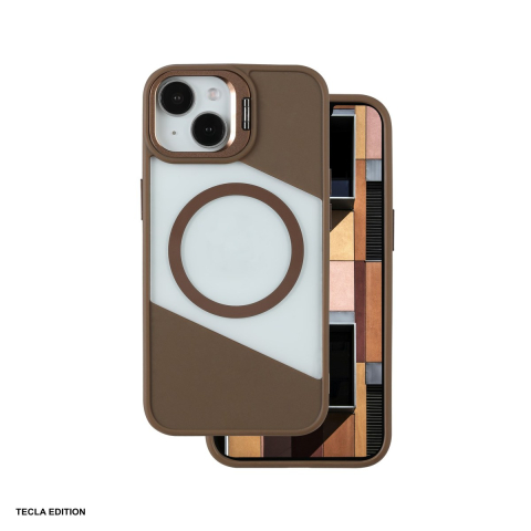 Huse si protectii pentru iPhone 16 - Husa Fusion Mag pentru Apple iPhone 16, Carcasa magnetica, Maro