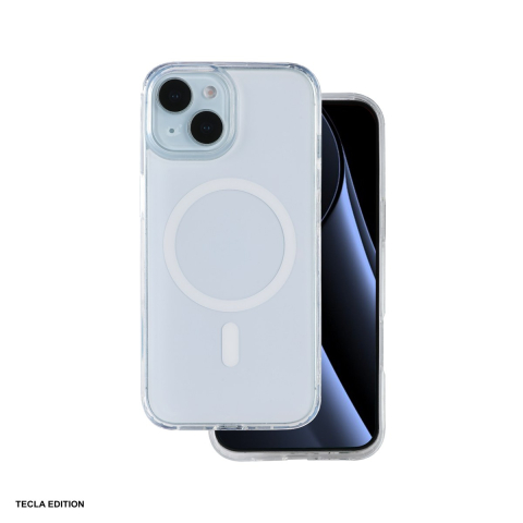 Huse si protectii pentru iPhone 13 - Husa Lowkey Mag pentru Apple iPhone 13, Carcasa magnetica, Alb