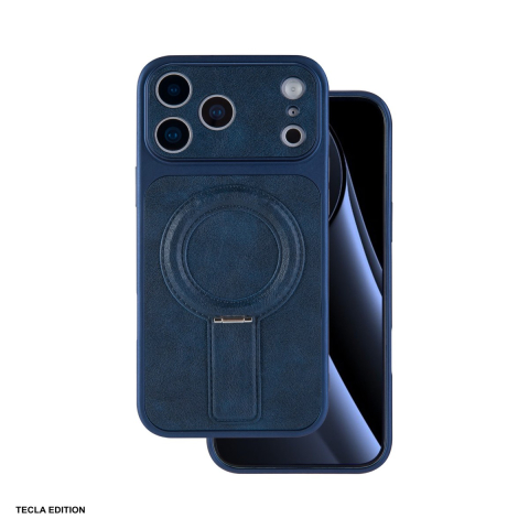 Huse si protectii pentru iPhone - Husa Luxgrip Mag pentru Apple iPhone 17 Pro Max, Carcasa magnetica, Bleumarin