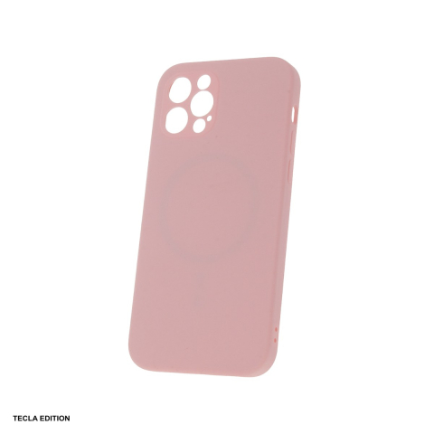 Huse si protectii pentru iPhone 14 Pro - Husa Mag Invisible pastel pentru Apple iPhone 14 Pro, Carcasa magnetica, Roz