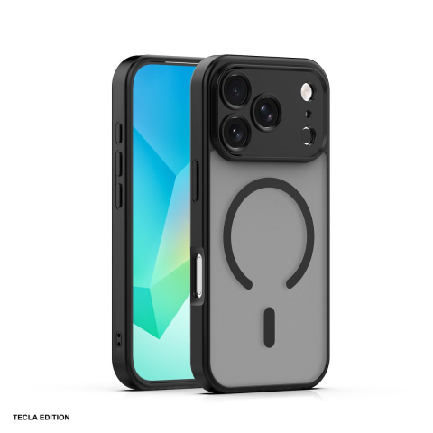 Huse si protectii pentru iPhone - Husa Mag Matt pentru Apple iPhone 17 Pro Max, Carcasa magnetica, Negru