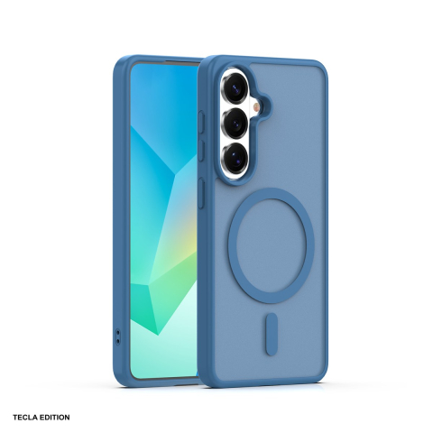 Huse si protectii pentru Samsung - Husa Mag Matt pentru Samsung Galaxy S26, Carcasa magnetica, Albastru inchis
