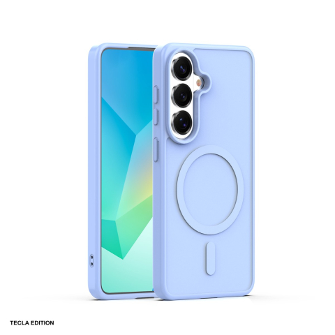 Huse si protectii pentru Samsung - Husa Mag Matt pentru Samsung Galaxy S26 Plus, Carcasa magnetica, Albastru deschis