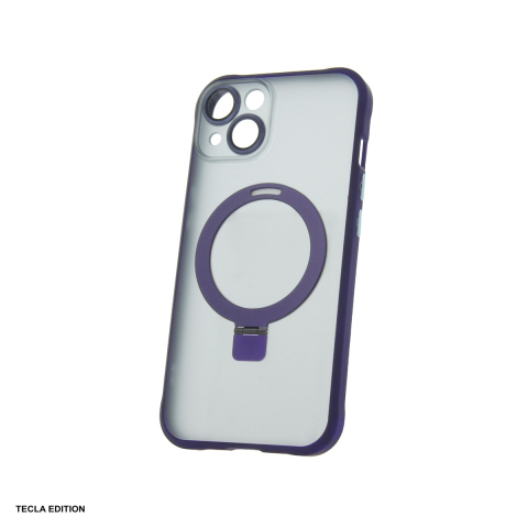 Huse si protectii pentru iPhone 14 - Husa Mag Ring pentru Apple iPhone 14, Carcasa, Violet