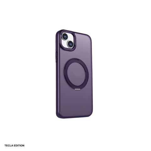 Huse si protectii pentru iPhone 12 Pro - Husa Mag Ring Rotating pentru Apple iPhone 12 Pro, iPhone 12, Carcasa magnetica, Mov