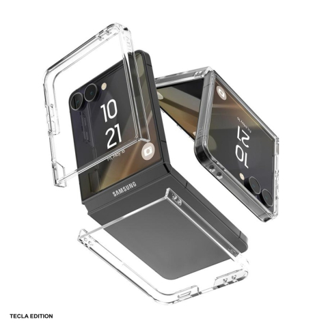 Huse si protectii pentru Samsung Galaxy Z Flip 7 - Husa Mercury Hard pentru Samsung Galaxy Z Flip 7, Carcasa, Transparent